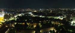 Archiv Foto Webcam Wien - Stadtpanorama 23:00