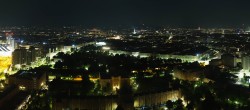 Archiv Foto Webcam Wien - Stadtpanorama 01:00