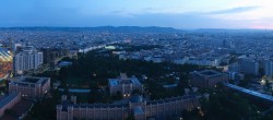 Archiv Foto Webcam Wien - Stadtpanorama 03:00