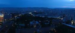 Archiv Foto Webcam Wien - Stadtpanorama 03:00