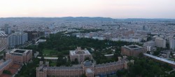 Archiv Foto Webcam Wien - Stadtpanorama 19:00