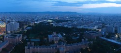 Archiv Foto Webcam Wien - Stadtpanorama 03:00