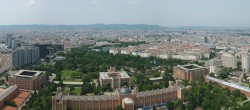 Archived image Webcam Vienna - View of the city 13:00