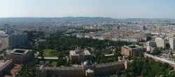 Archived image Webcam Vienna - View of the city 15:00