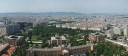 Archived image Webcam Vienna - View of the city 13:00