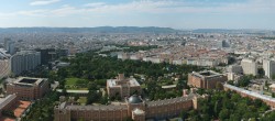 Archiv Foto Webcam Wien - Stadtpanorama 15:00