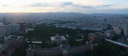 Archiv Foto Webcam Wien - Stadtpanorama 19:00