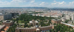 Archiv Foto Webcam Wien - Stadtpanorama 13:00