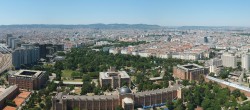 Archiv Foto Webcam Wien - Stadtpanorama 13:00