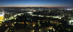Archiv Foto Webcam Wien - Stadtpanorama 21:00