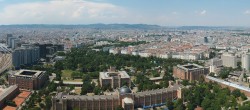 Archiv Foto Webcam Wien - Stadtpanorama 13:00