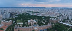 Archiv Foto Webcam Wien - Stadtpanorama 19:00