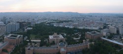 Archiv Foto Webcam Wien - Stadtpanorama 19:00