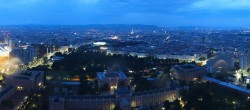 Archiv Foto Webcam Wien - Stadtpanorama 22:00