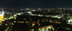 Archiv Foto Webcam Wien - Stadtpanorama 23:00
