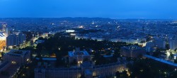 Archiv Foto Webcam Wien - Stadtpanorama 03:00