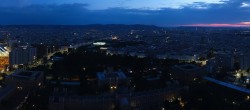 Archiv Foto Webcam Wien - Stadtpanorama 03:00
