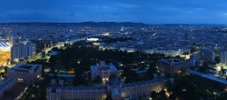 Archiv Foto Webcam Wien - Stadtpanorama 03:00