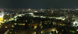 Archiv Foto Webcam Wien - Stadtpanorama 23:00