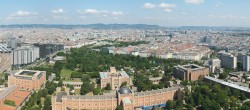 Archiv Foto Webcam Wien - Stadtpanorama 09:00