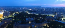 Archiv Foto Webcam Wien - Stadtpanorama 03:00