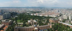 Archiv Foto Webcam Wien - Stadtpanorama 13:00