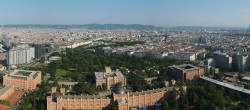 Archiv Foto Webcam Wien - Stadtpanorama 08:00