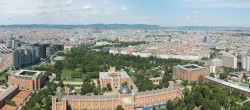 Archiv Foto Webcam Wien - Stadtpanorama 11:00