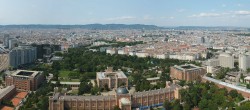 Archiv Foto Webcam Wien - Stadtpanorama 13:00