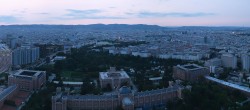 Archiv Foto Webcam Wien - Stadtpanorama 19:00