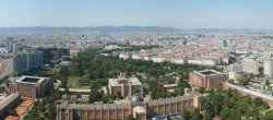 Archiv Foto Webcam Wien - Stadtpanorama 13:00