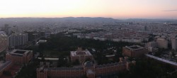 Archiv Foto Webcam Wien - Stadtpanorama 19:00