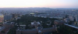 Archived image Webcam Vienna - View of the city 19:00