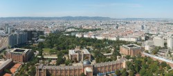 Archived image Webcam Vienna - View of the city 13:00