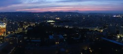 Archiv Foto Webcam Wien - Stadtpanorama 19:00