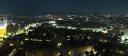 Archiv Foto Webcam Wien - Stadtpanorama 23:00