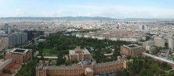 Archiv Foto Webcam Wien - Stadtpanorama 13:00