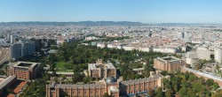 Archiv Foto Webcam Wien - Stadtpanorama 13:00