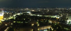 Archiv Foto Webcam Wien - Stadtpanorama 23:00