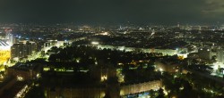 Archiv Foto Webcam Wien - Stadtpanorama 23:00