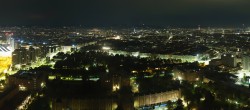 Archiv Foto Webcam Wien - Stadtpanorama 23:00