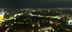 Archiv Foto Webcam Wien - Stadtpanorama 01:00