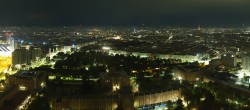 Archiv Foto Webcam Wien - Stadtpanorama 03:00