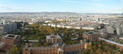 Archived image Webcam Vienna - View of the city 13:00