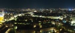 Archiv Foto Webcam Wien - Stadtpanorama 21:00