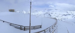 Archived image Webcam Panorama Grossglockner High Alpine Road - Edelweißhütte 11:00