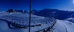 Archived image Webcam Panorama Grossglockner High Alpine Road - Edelweißhütte 01:00
