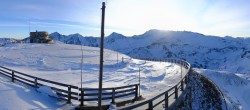 Archived image Webcam Panorama Grossglockner High Alpine Road - Edelweißhütte 07:00