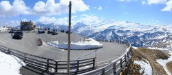 Archived image Webcam Panorama Grossglockner High Alpine Road - Edelweißhütte 09:00