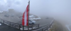 Archived image Webcam Panorama Grossglockner High Alpine Road - Edelweißhütte 09:00